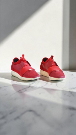 Balenciaga Race Runner Red Sneakers