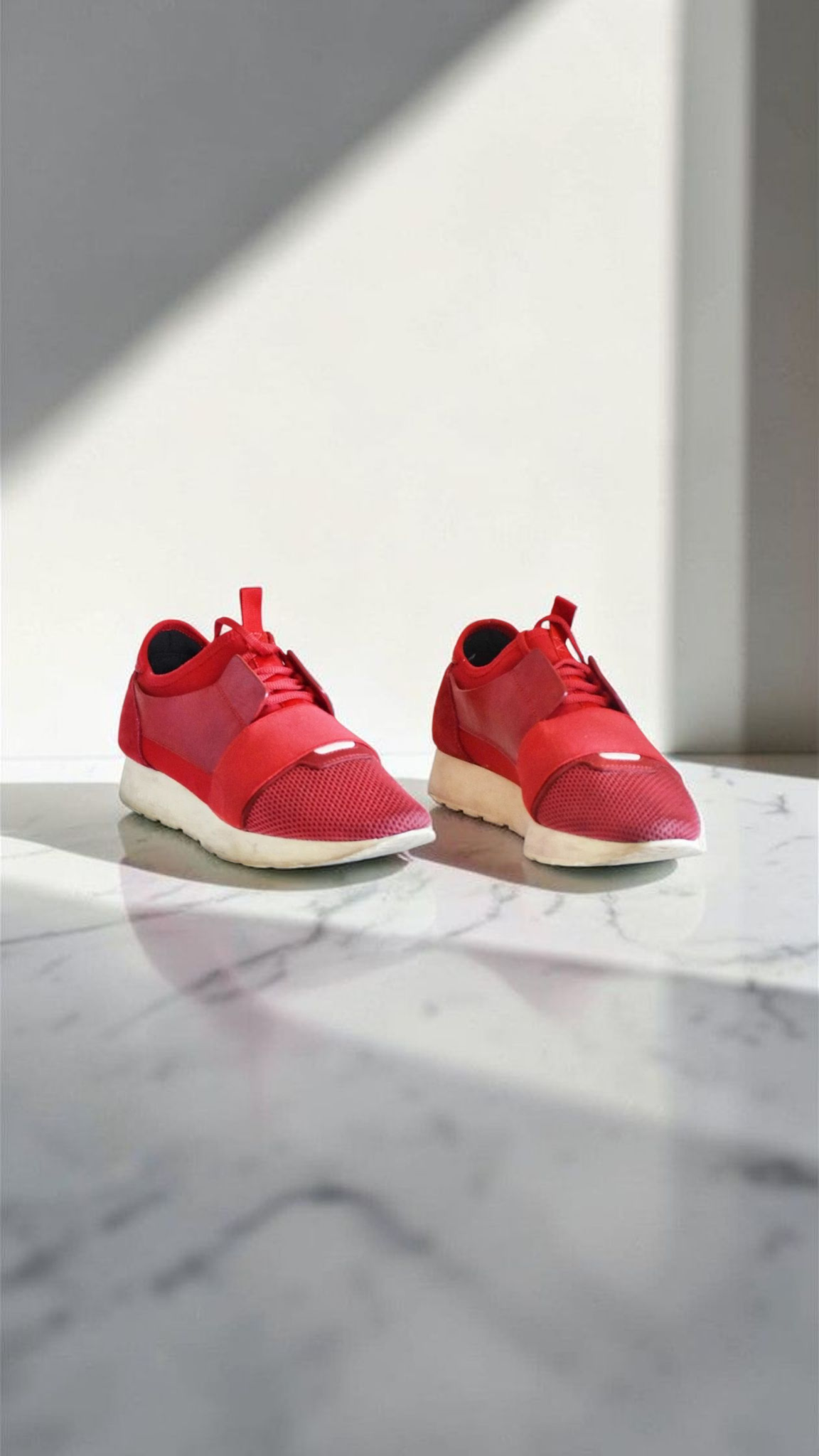 Balenciaga Race Runner Red Sneakers
