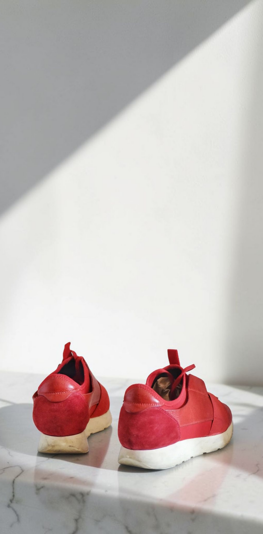 Balenciaga Race Runner Red Sneakers