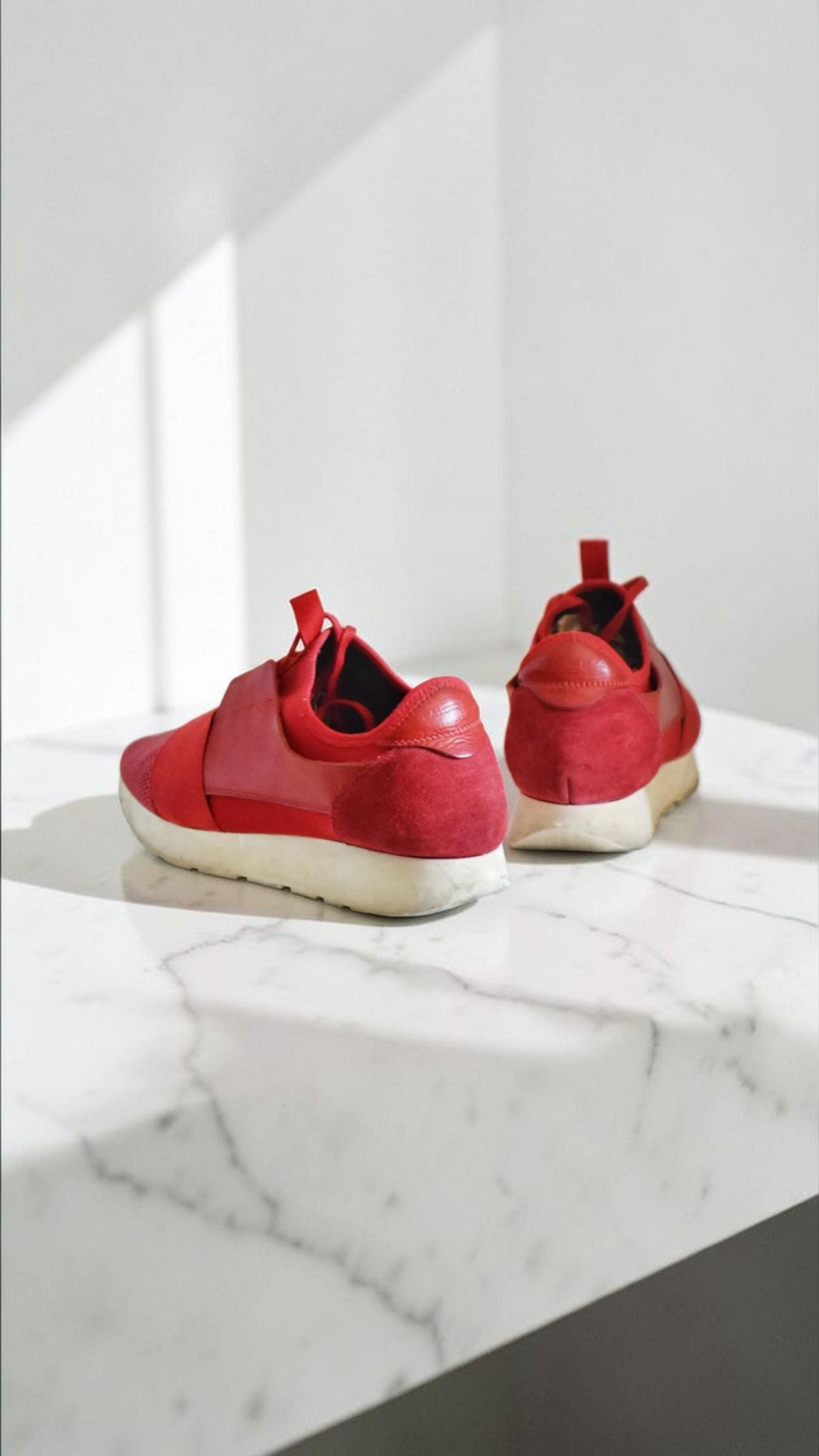Balenciaga Race Runner Red Sneakers