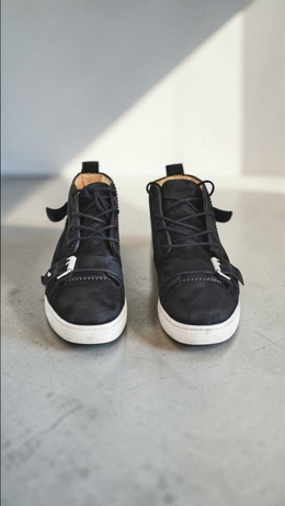 Christian Louboutin High-Top Trainers Black Sneakers
