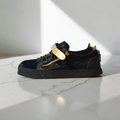 Giuseppe Zanotti Trainers Velvet Low-Top Sneakers