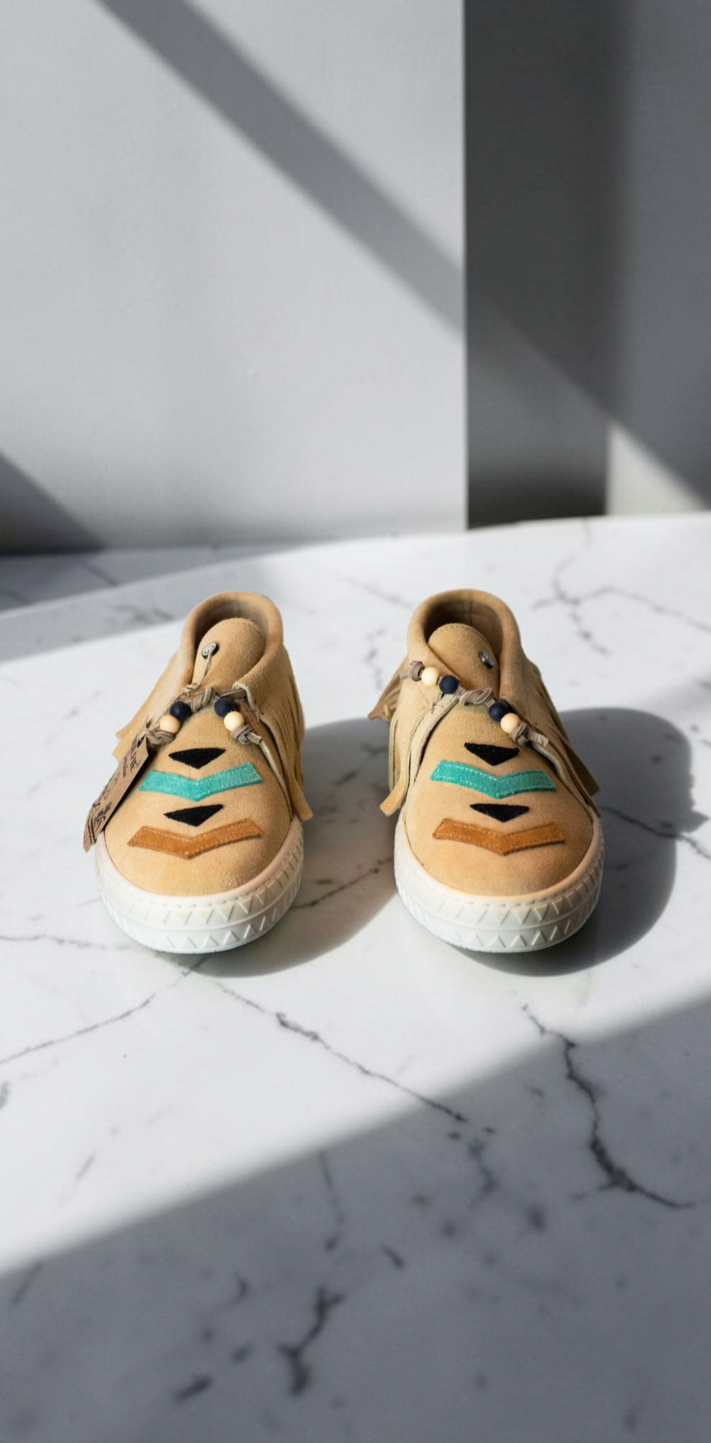 Dolfie Trainers Mid-Top Sneakers with Fringes