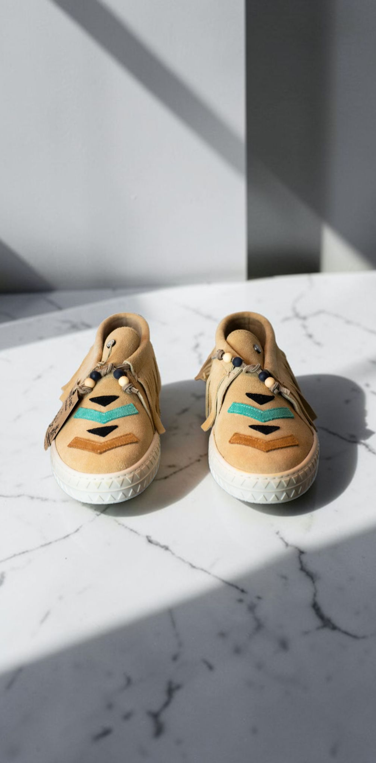 Dolfie Trainers Mid-Top Sneakers with Fringes