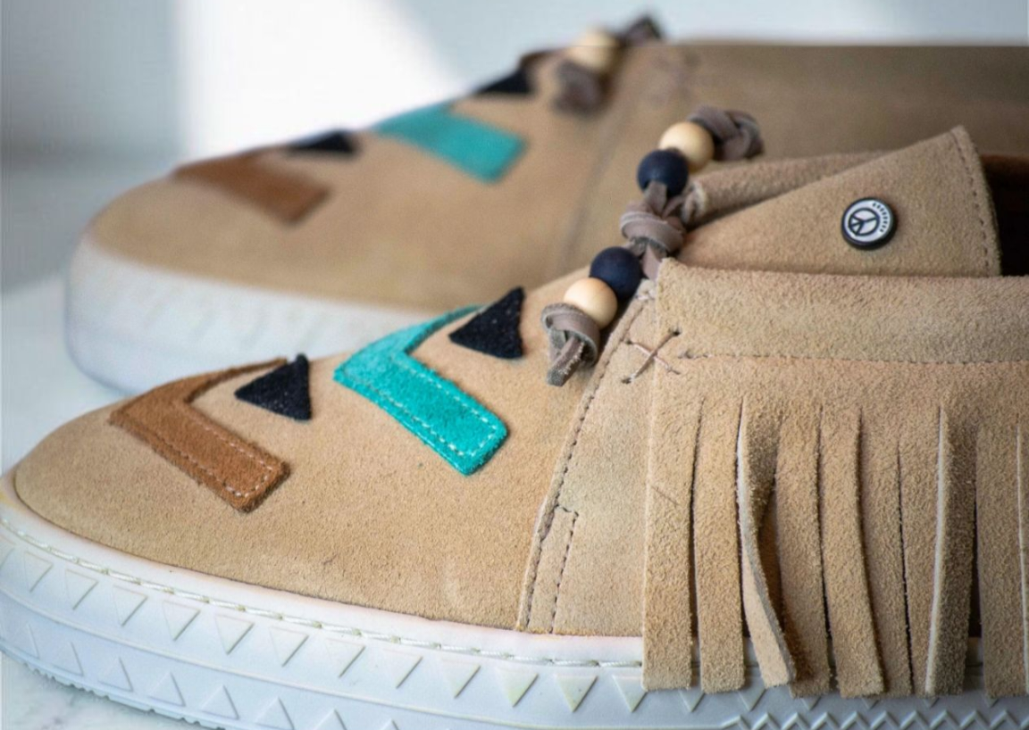 Dolfie Trainers Mid-Top Sneakers with Fringes