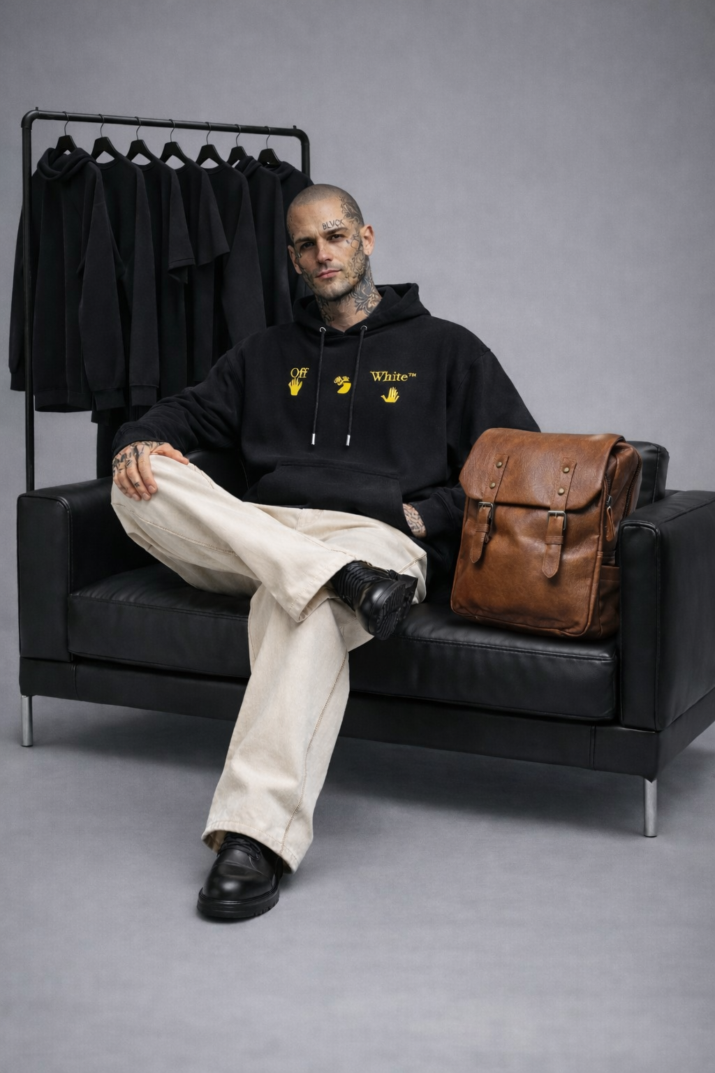 Backpack Elegant Vintage Brown for Men and Women