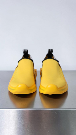 DOLCE & GABBANA SORRENTO SLIP-ON SNEAKERS YELLOW