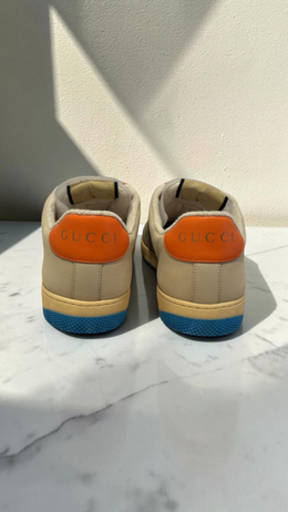 Gucci Screener GG Canvas Embroidered Sneakers Multicolor
